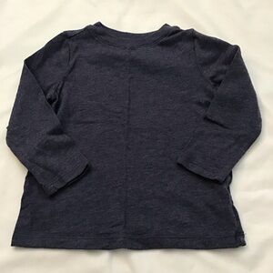 Old Navy Navy Long Sleeve Shirt